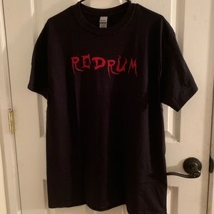 Black horror redrum shirt unisex size L